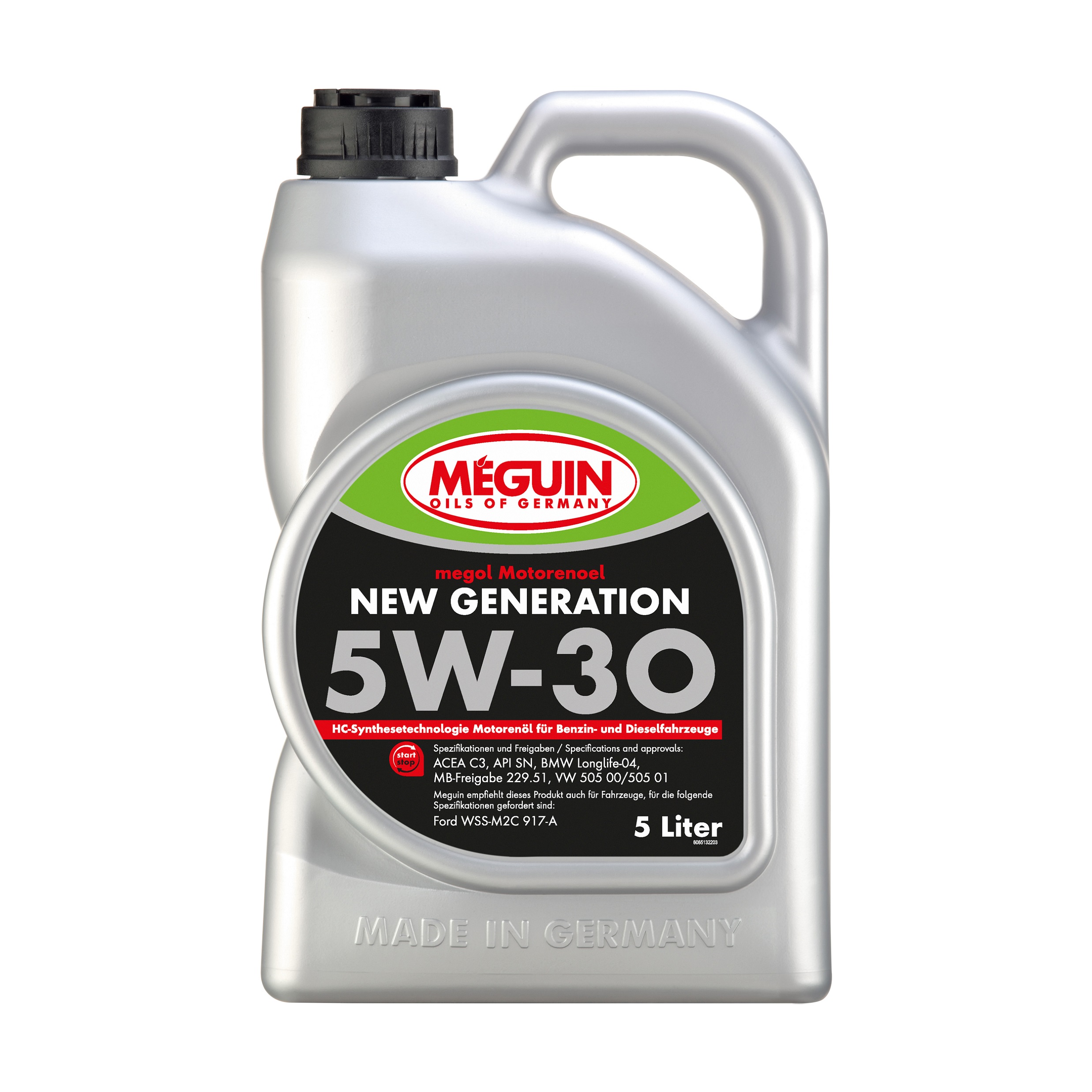 Олива моторна Meguin NEW GENERATION SAE 5W-30 5 л